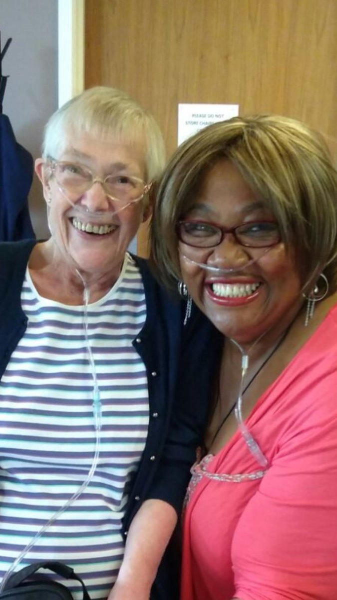Wilma &amp; Margaret

Pulmonary Rehab patient volunteers

Advocates ,Ambassadors &amp;.inspirations -  we will never forget you

At one event they spoke to 70 + practice nurses  about #pulmonaryrehab in #Birmingham 

#31DaysofPRIdeas 💡💡💡