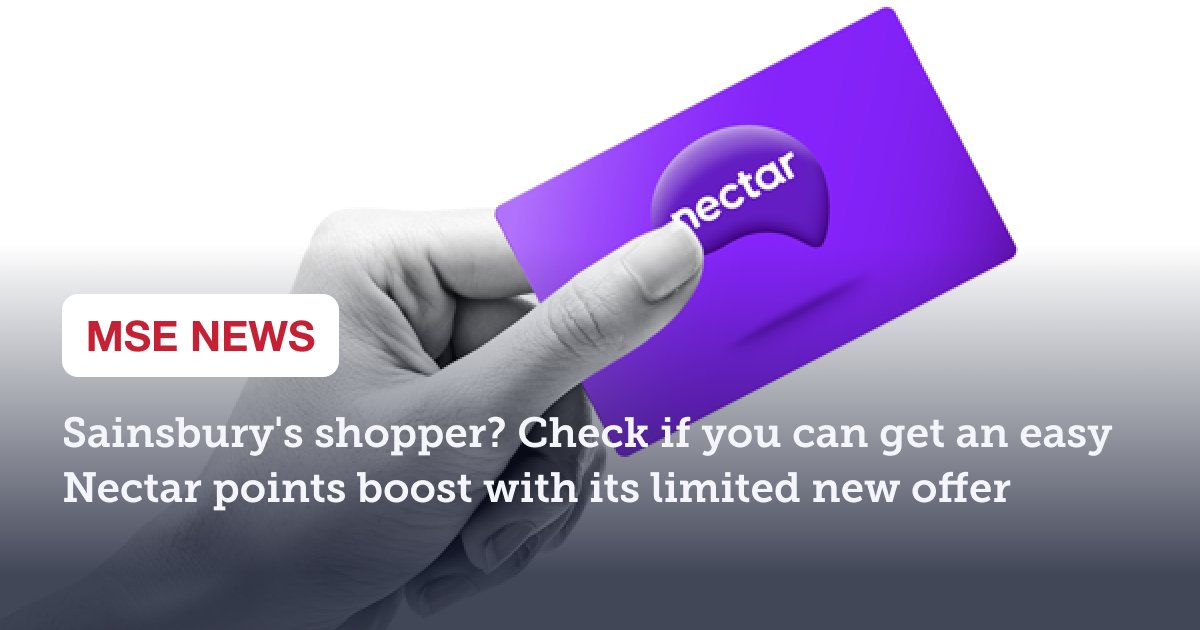 Hot on Tesco's heels, Sainsbury's is now running a limited new promotion for millions of shoppers. Here's what you need to do 👇

moneysavingexpert.com/news/2024/05/s…