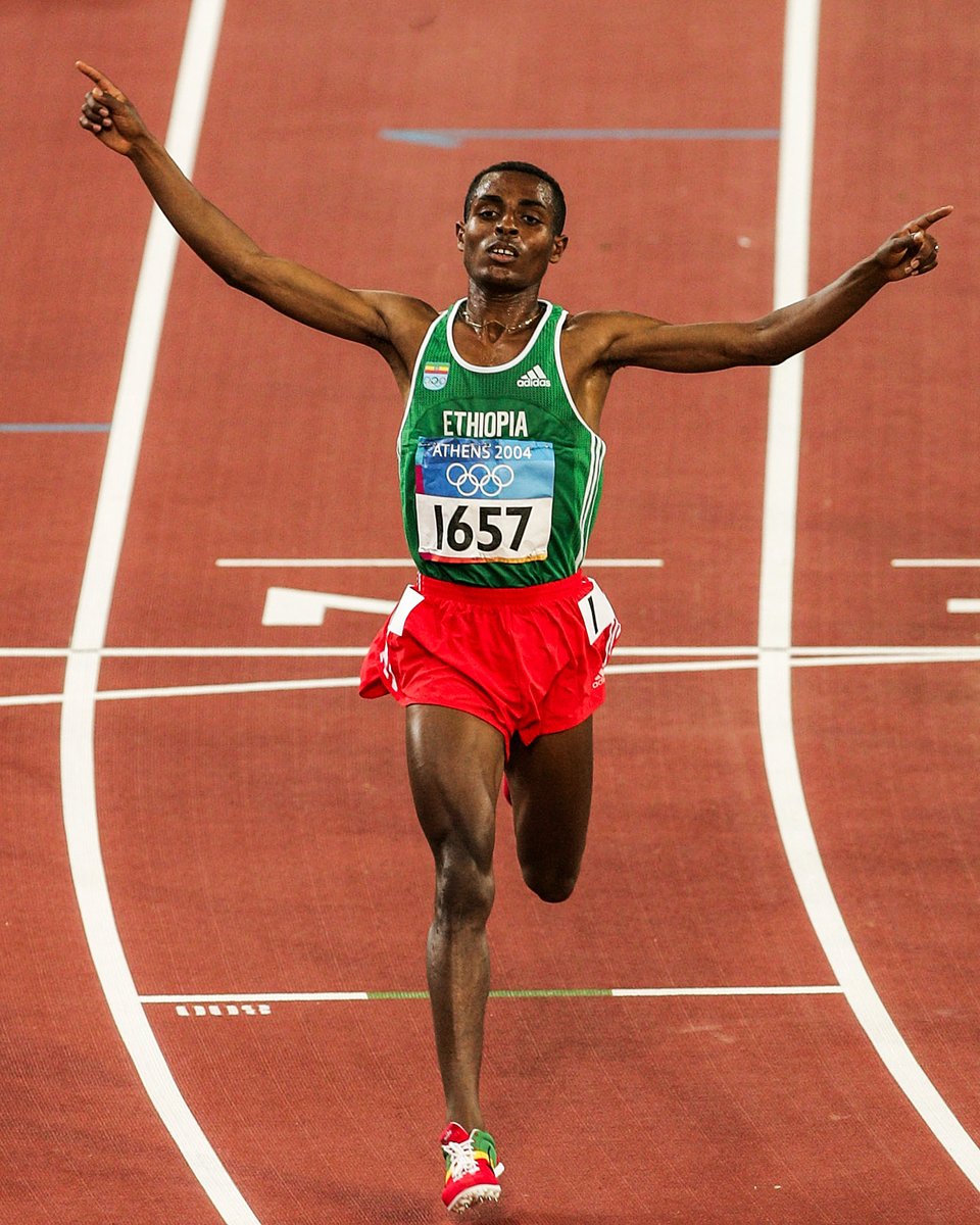 It’s been 20 years ‼️ @KenenisaBekele been announced as part of the Ethiopian marathon team for @Paris2024 👀 Bekele won his first of three Olympic golds in Athens 2004 and will turn 42 next month 😮‍💨