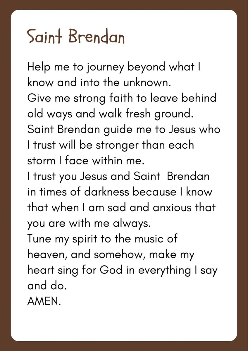 It’s important to nurture prayer early in life. On feast of #StBrendan we announce self guided St. Brigid’s Camino for young families to use over the Summer - We encourage all to look out for launch early June. A sample of what to look forward to. @ArchbishopEamon @MichaelRouter