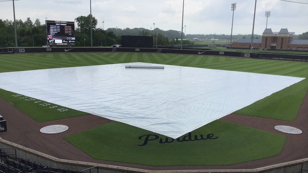 Rain Arrived ☔️ 

Thursday’s 7:15pm game vs Illinois will air on the Fox Sports app & @BigTenNetwork. Starting as a stream on the Fox Sports app & then live on BTN whenever IU-Michigan is complete. #BoilerUp