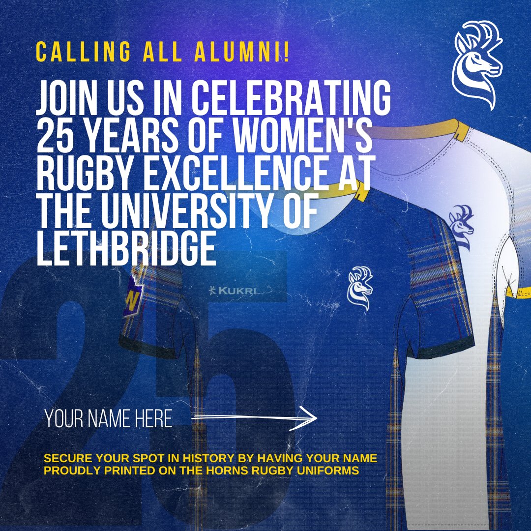 Pronghorn Rugby is excited to announce an initiative to represent those who have gone before us and wear your names with pride on the 25th year anniversary jerseys. Minimum donation $25. 

Donate now to include the names of alumni, support staff, coaches and current players at