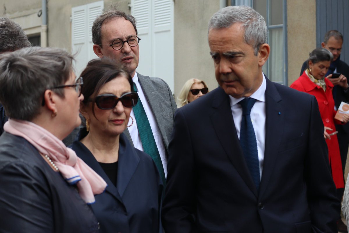 [ Inauguration de la Maison Tante Leonie - Musée Marcel Proust ] Aujourd'hui, Hervé JONATHAN, Préfet d’Eure-et-Loir était présent à l’inauguration du Musée Marcel Proust – Maison de Tante Léonie, en présence Sophie BROCAS, Préfète de la région centre val-de-loire, d’Alberic DE