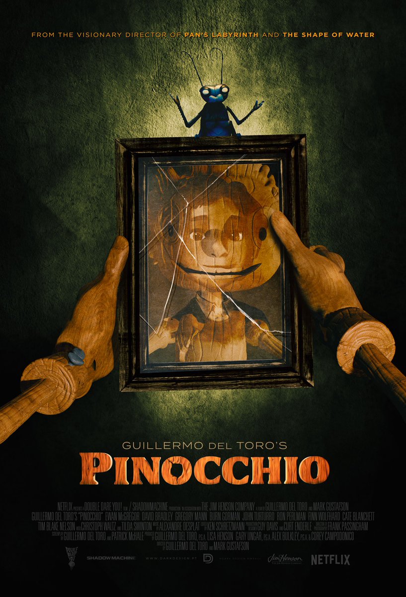 My tribute poster to @RealGDT 'Pinocchio'.