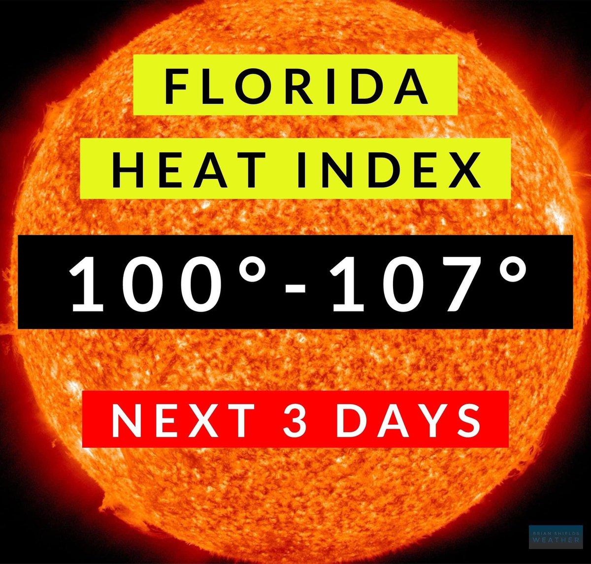 The heat will be building up through the next few days across the #SunshineState.  Stay cool and hydrated out there, folks!  #flwx #wxtwitter