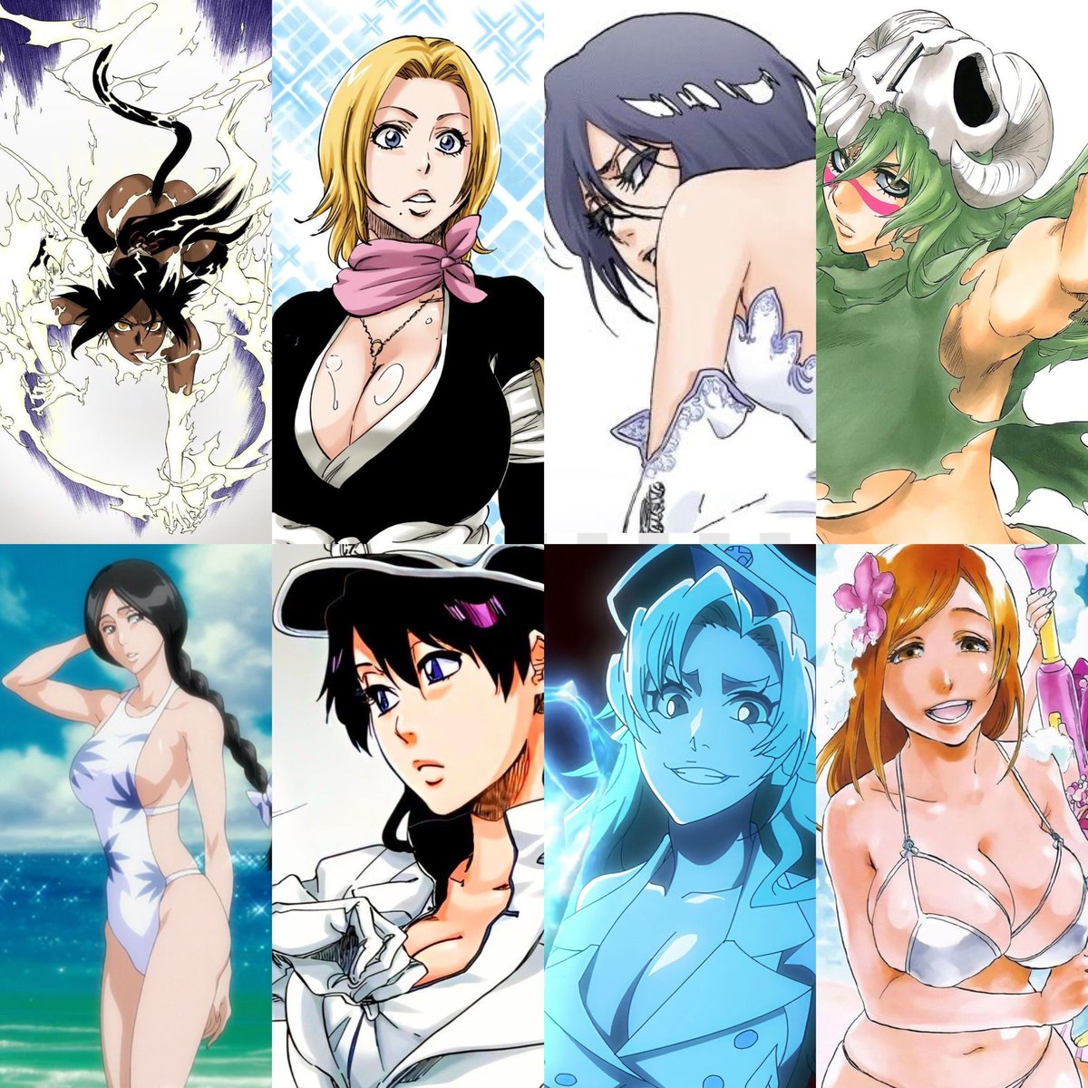 who’s the hottest out of these bleach girls?
