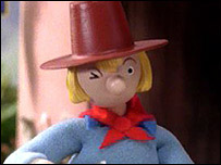 Message from Windy Miller: 'My new favourite game is Hop Scotch, without much hopping'!