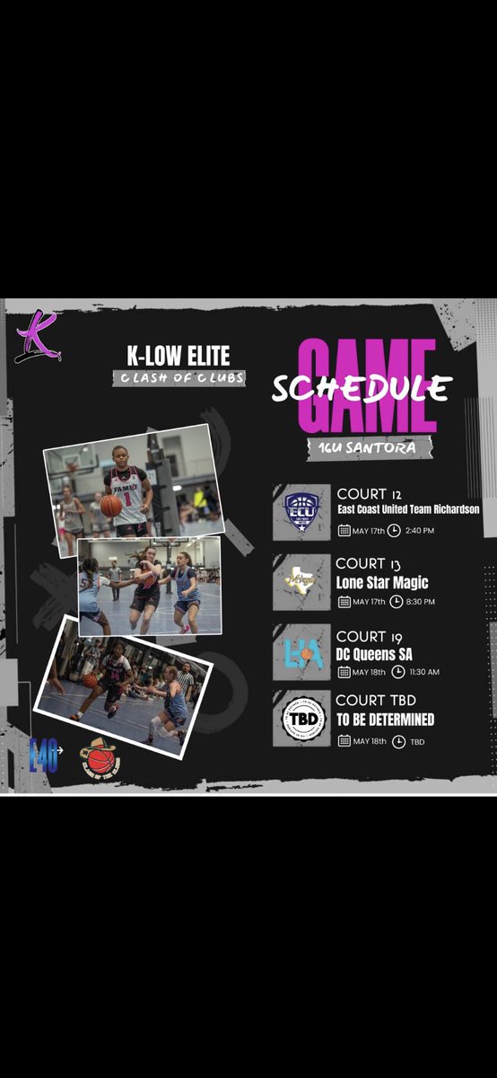 Schedule for this weekend!! 📍Houston at Clash of the Clubs @Klowelitegirls