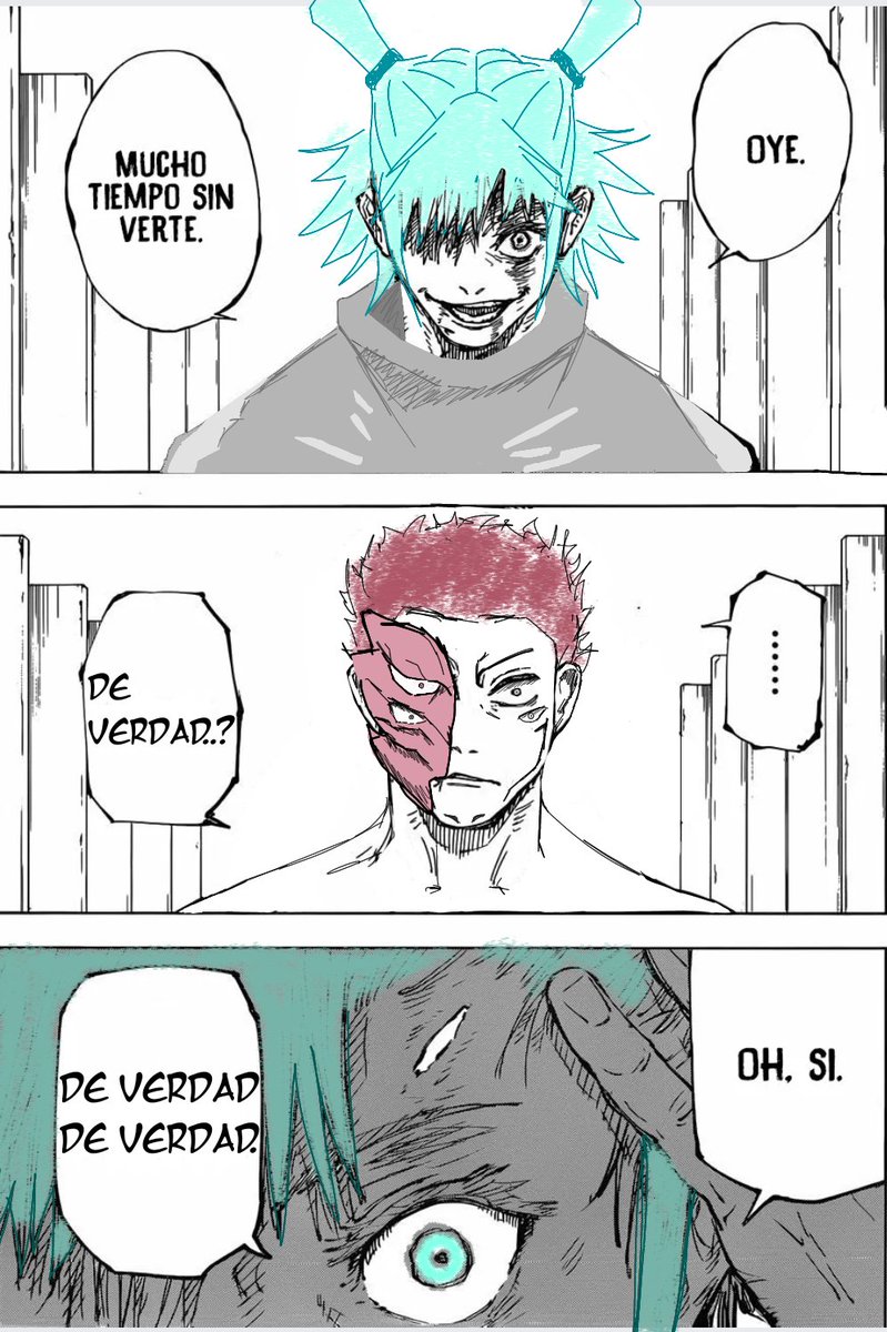 kamaleonx3's tweet image. El primer panel del proximo capitulo de jjk:

#jjk260 #jjkspoilers