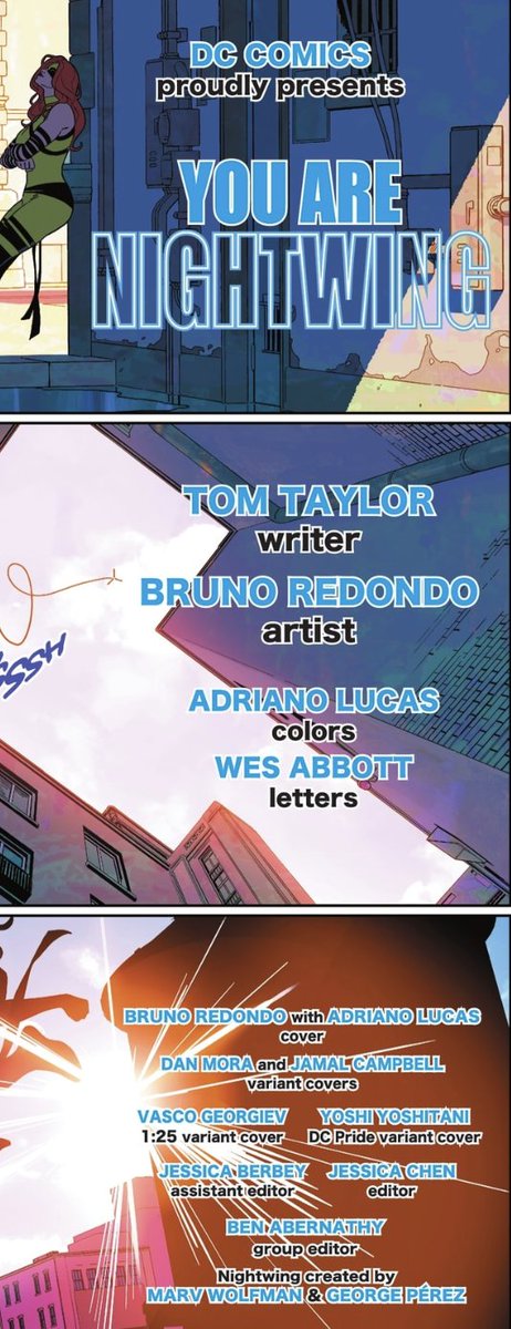 A big congrats to TEAM NIGHTWING on being Eisner nominated for: ✨BEST SINGLE ISSUE: Nightwing #105 ✨BEST CONTINUING SERIES ✨BEST WRITER @TomTaylorMade yayyyyyyyyyy💙💙💙💙💙🖤🖤🖤🖤🖤