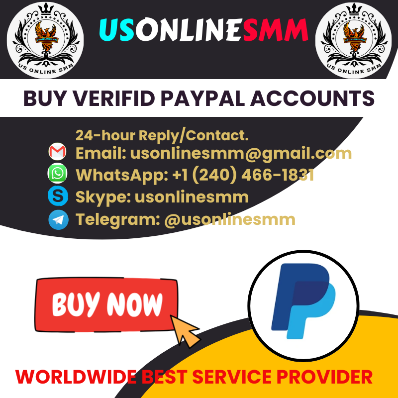 Buy Verified Paypal Accounts
  24-hour Reply/Contact.
Email: usonlinesmm@gmail.com
Whats nambar: +1 (240) 466-1831
Skype: usonlinesmm
Telegram: <a href="/usonlinesmm/">Danyka Sevigny</a>
 usonlinesmm.vercel.app/products/buy-v…

#Scottie
#Madden
#NCAA
#Butker
#BuiltByBiden
#Bridgerton
#UltimateTeam
#Catholic
#Boebert