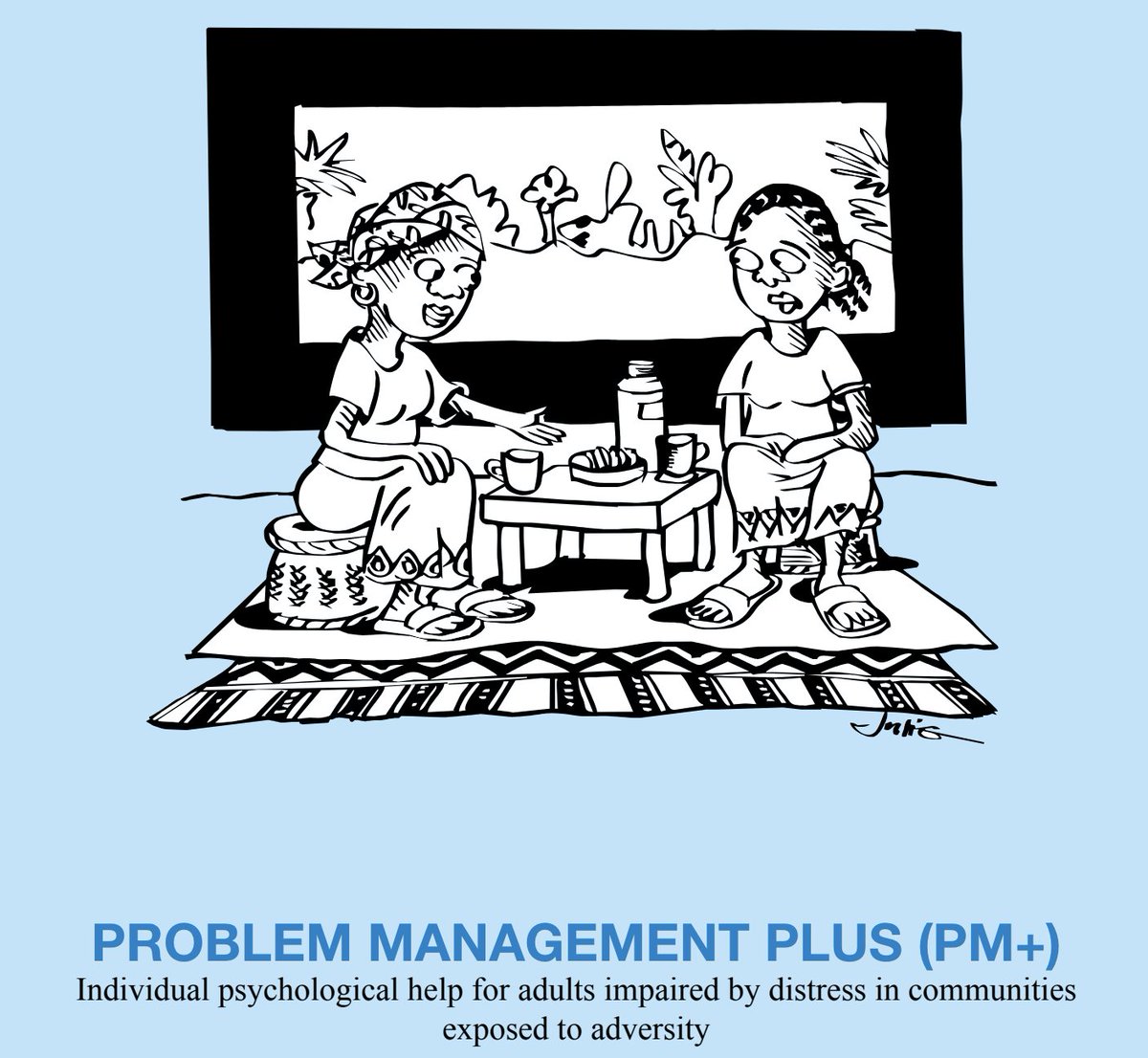 Problem Management Plus (PM+) describes a low-intensity psychological intervention for adults impaired by distress in communities exposed to adversity. Explore the intervention manual here 👉🏾 prevention-collaborative.org/wp-content/upl… @WHO #MentalHealthAwareness