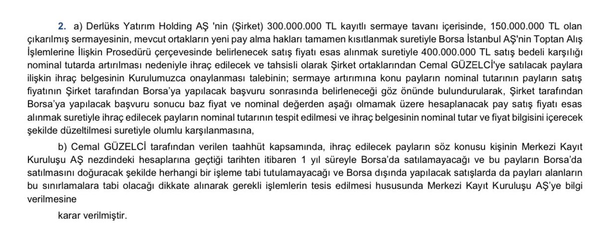 #DERHL

- Tahsisli onaylanmış ..

- Hadi hayırlı olsun, en azından filler belki artık tepişmeyi bırakıp masaya otururlar ..