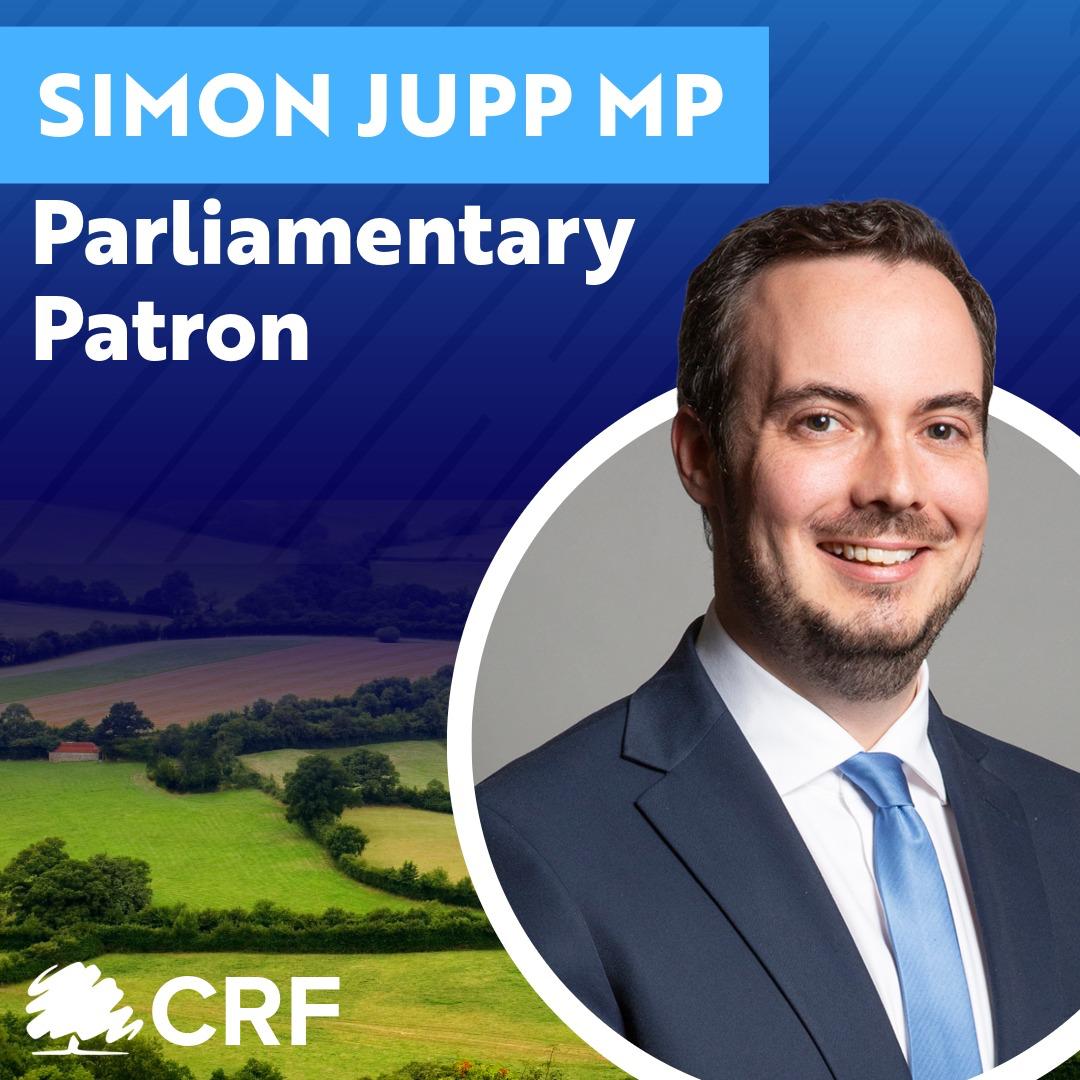 🚜We are pleased to announce @simonjamesjupp as our new Parliamentary Patron. As the MP for East Devon, Simon understands the importance of ensuring our rural communities prosper, leading to a stronger economy and enhanced food security. Join CRF today: tinyurl.com/ToryRural