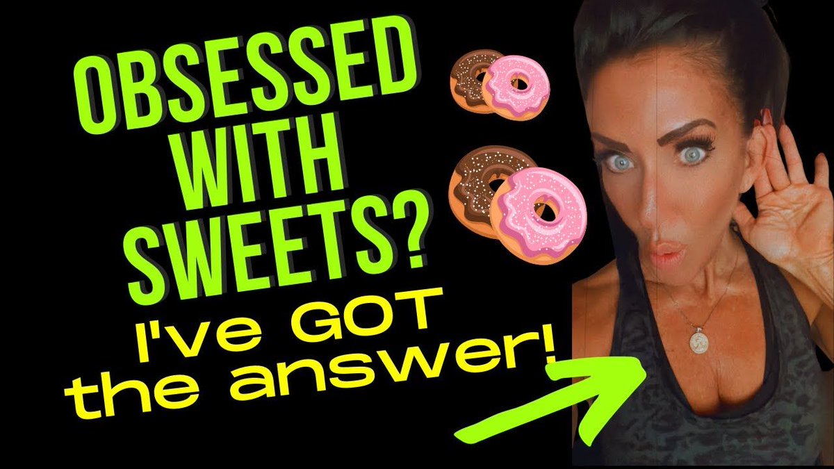 NEW VIDEO: The Best Way to Stop SWEETS CRAVINGS! bit.ly/3uSO9Jj #sugarcravings #curbcravings #ketodietforbeginners #weightlossafter50 #fitafter50