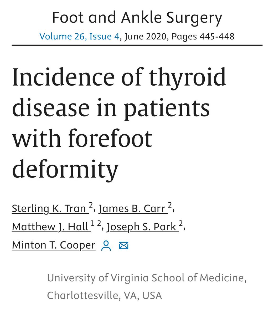 2019 University of Virginia study found thyroid disease is significantly associated with hallux valgus

The hallux metatarsophalangeal (big toe) joint matches the thyroid gland acupressure point….curious
