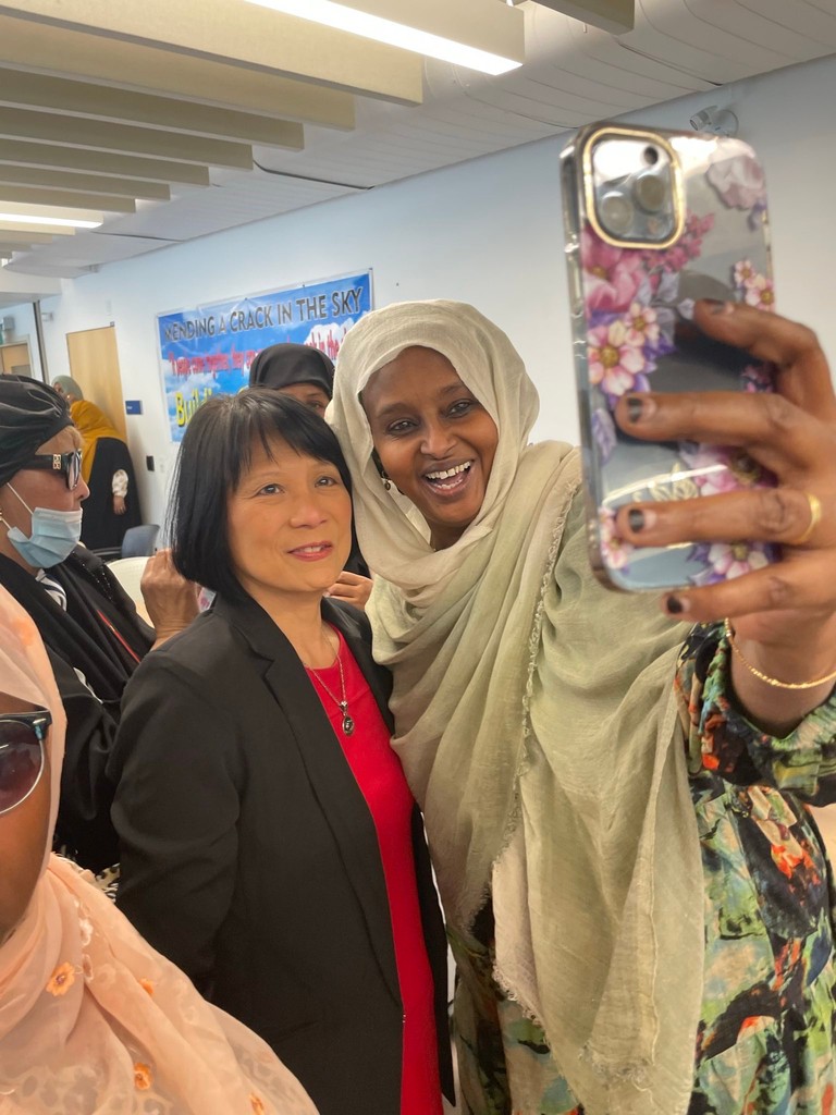 Mending a Crack in the Sky brings together mothers in the Somali community who have suffered from losing children to gun violence. Thank you for your time today for me to listen and learn from your strength and how we can continue to create hope together.