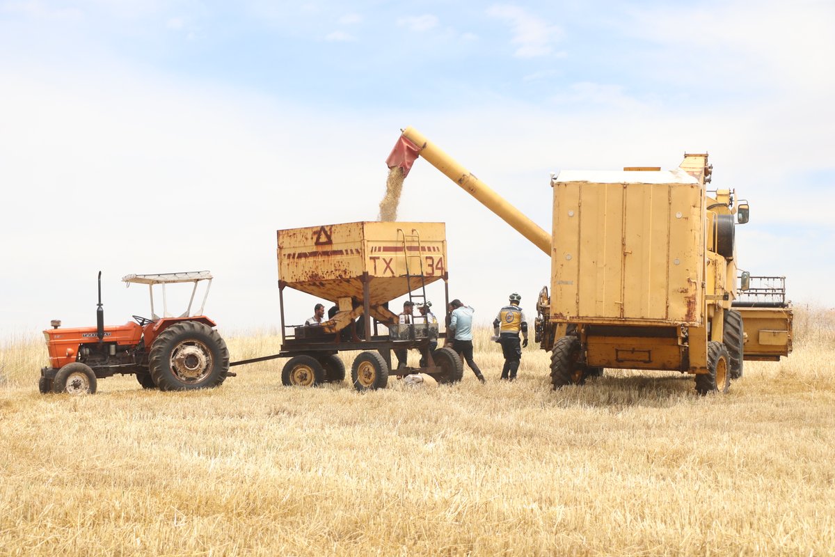 Our teams are ramping up awareness campaigns in conjunction with harvest season, working alongside our communities in our response plan for potential agricultural and forest fires as temperatures begin to rise in northwestern #Syria. Our goal is to ensure rapid response and