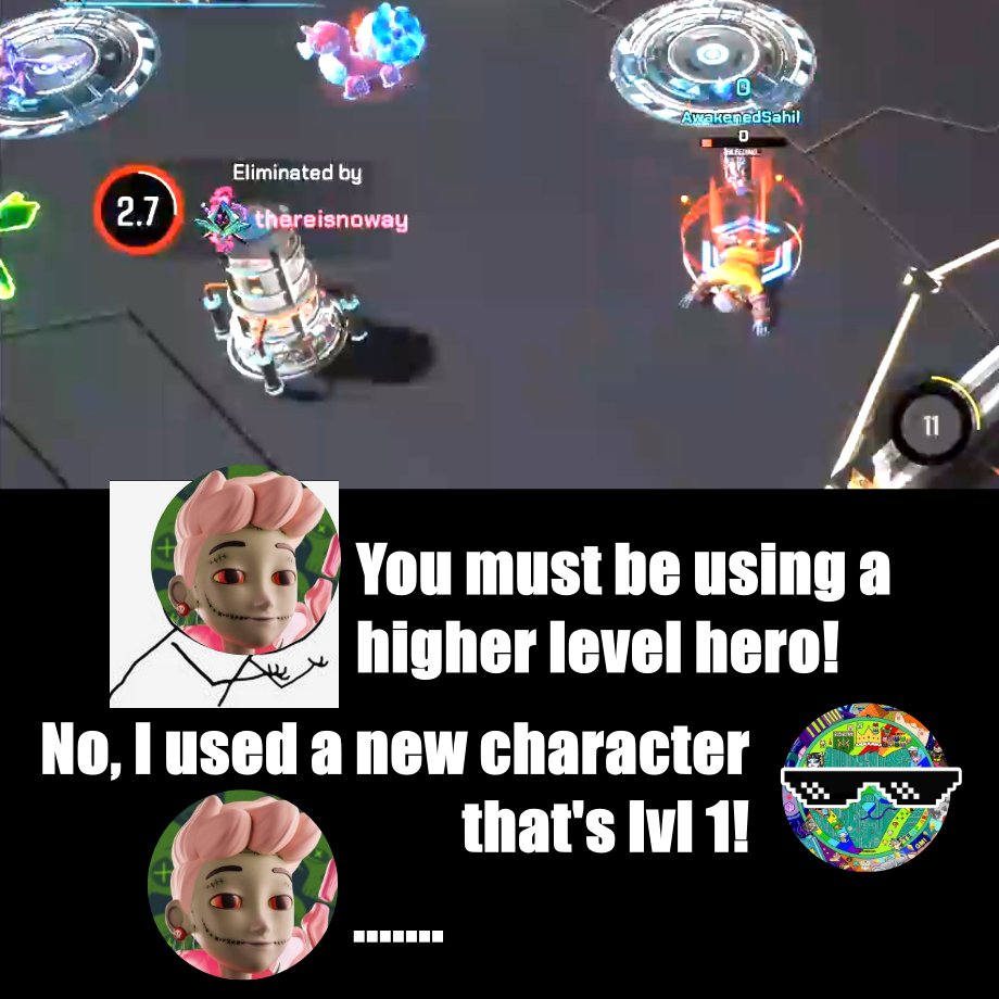 0xJarod's tweet image. 🤣 Funny moment when @Draciosa killed @sahil_khalifa97 in @playSIPHER
👦 Boys will be boys.

🎮 DAY 4 #OPENLOBBY with @KGeN_Community &amp;amp; @Mixieai feat @yellowpantherx @Shasshhyy 

Sipher is a fast-paced top-down shooter &amp;amp; it's on MOBILE!
There is also a ton of customizability so