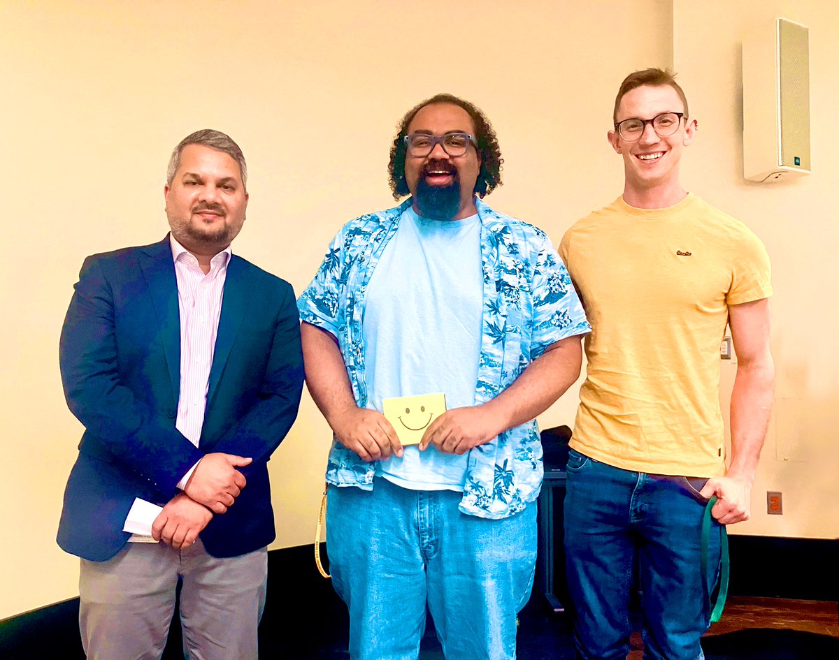 Garry Leonard, of the @FehlLab Lab, won an award for his abstract presentation the Molecular Therapeutics Research Program at the @karmanoscancer. Congrats, Garry! #wsuchemistry #ChemBio