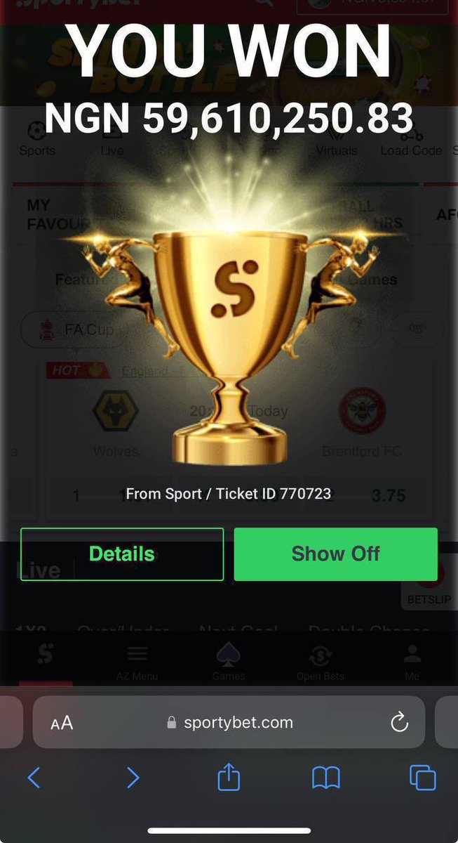 THE MAYOR DON COOK 40K ODDS He has been working on this game for more than 1week now GO AND TRY IT OUT 🔥🔥🔥🔥🔥🔥🔥 #300 to win 80 MILLION Like I said, We WILL Break Another RECORD He won 2K odds JUST YESTERDAY Get the bet code here for free 👇🏿