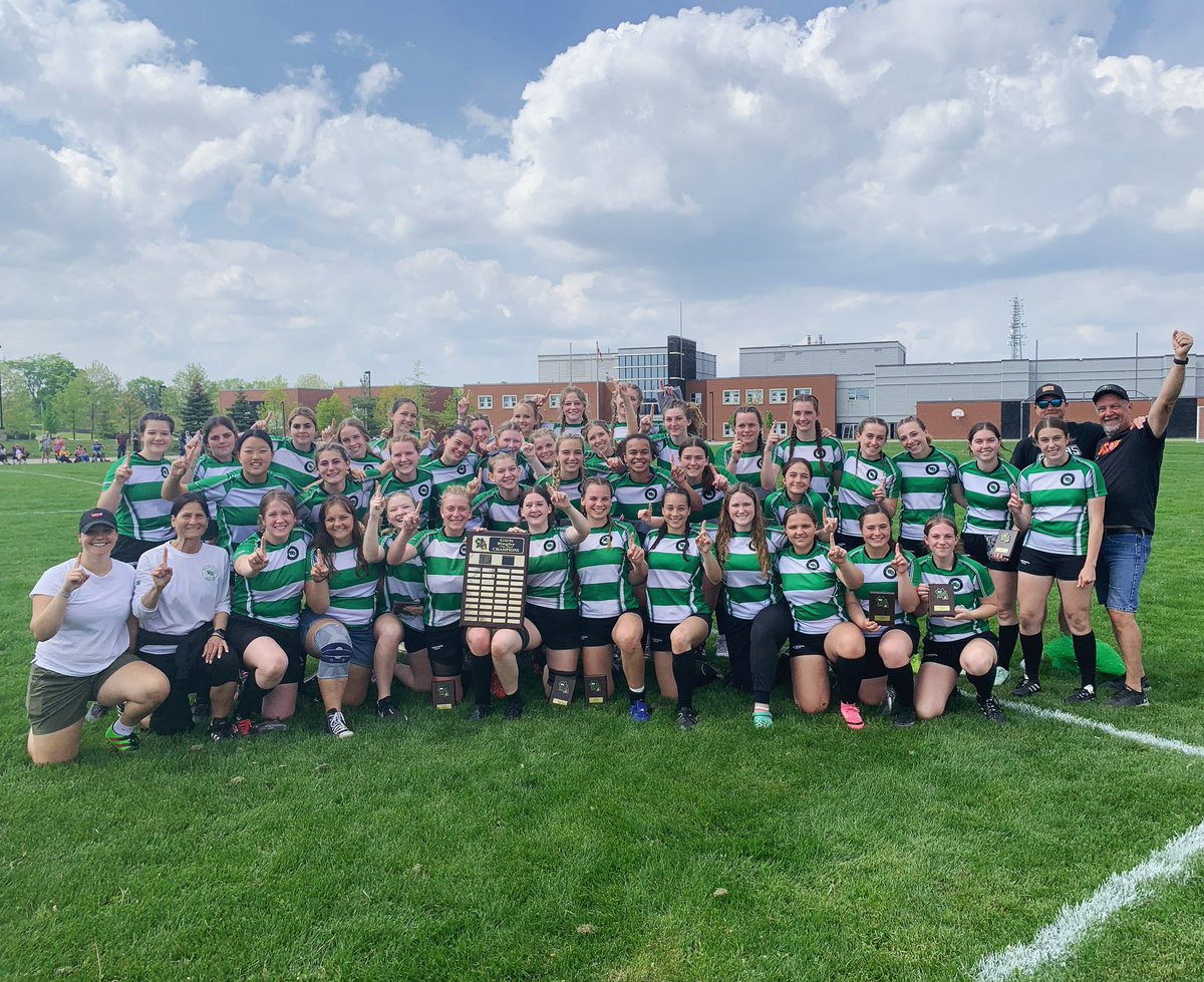 519sportsonline's tweet photo. 🏆519 CHAMPIONS - @WOCarpeDiem bring home the @WCSSAA girls rugby title with a hard fought 22-10 win over Bluevale this afternoon! Highlights and more coming later on 519. #LocalSports #WCSSAA #519Champions @wrdsb https://t.co/taKCapbO9S