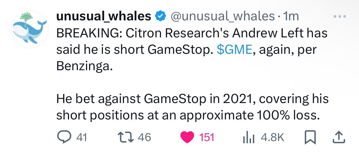 The suits are shorting GameStop again!!