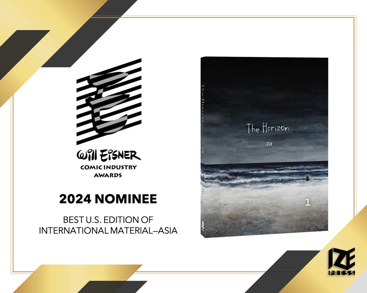 🎉Congratulations, JH! The Horizon, Vol. 1 has been nominated for ‘Best U.S. Edition of International Material—Asia’ at this year's Eisner Awards!🏆 More info on the book: buff.ly/4bjFGCl