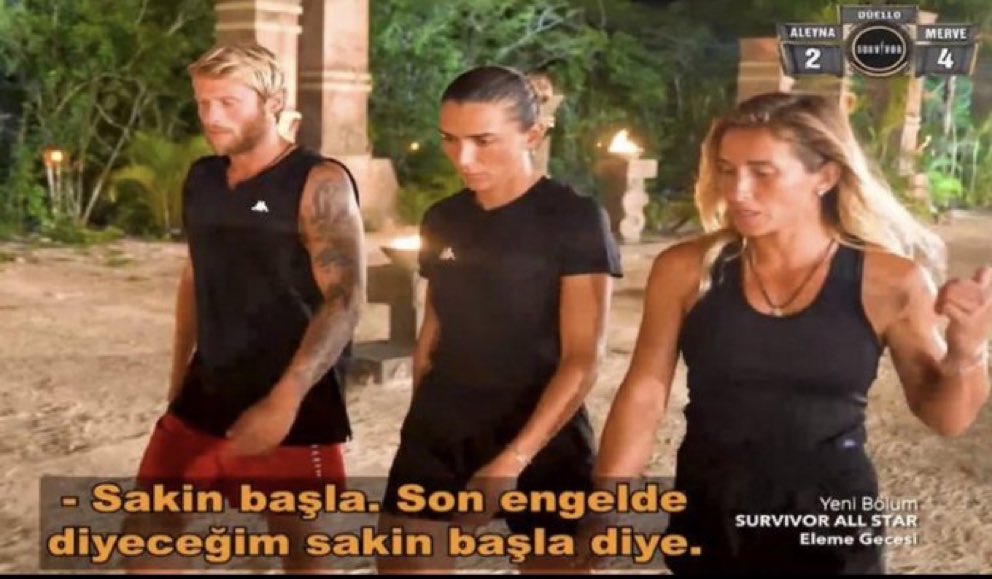 Sırasıyla : ben, ezgi ve sevda