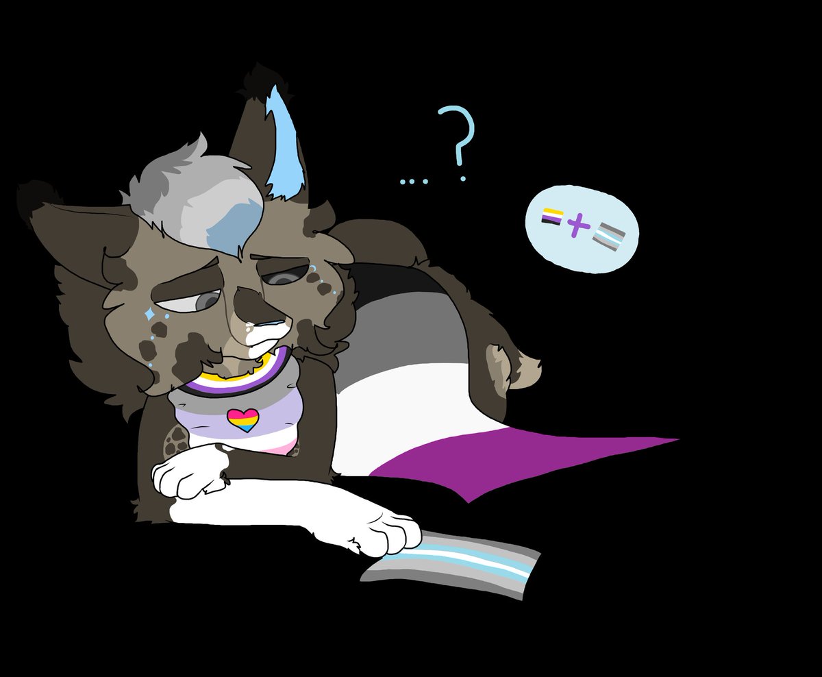 Things are confusing sometimes
#pride #nonbinary #asexualpride #demiboy #furryart #art #prideart #pridemonth #pridequestioning