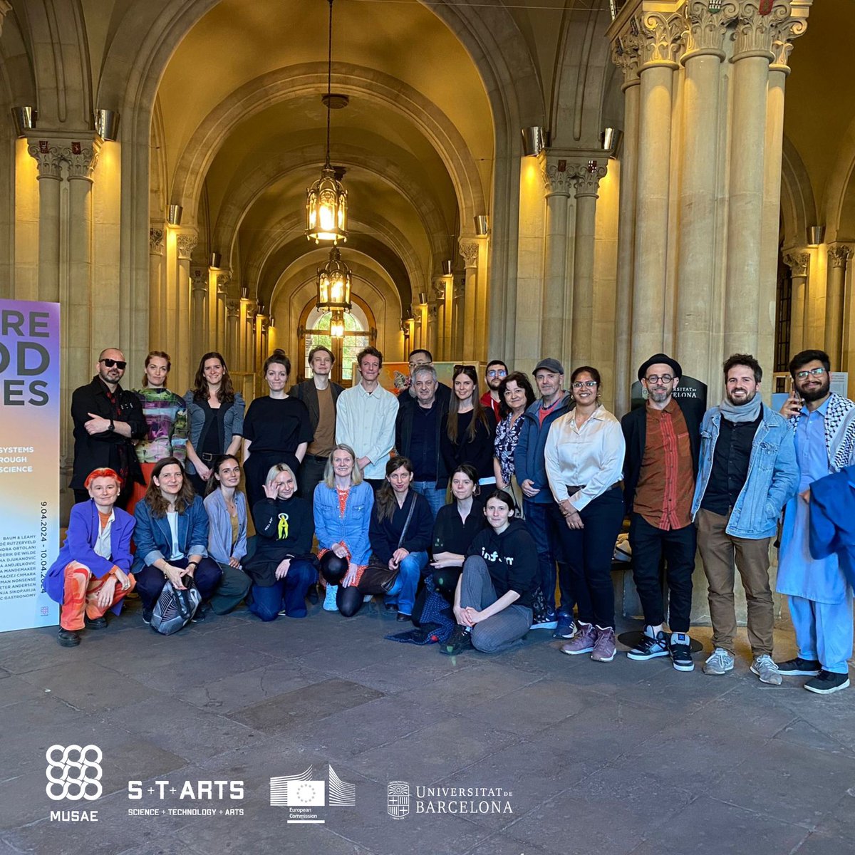 Future Foodscapes, April 9th, 2024, Barcelona. The exhibition was a face-to-face meeting where the 12 winning artists of the 1st call Musae Food as a Medicine, had the opportunity to share their work and research about their projects and experiments. 👉 musae.starts.eu