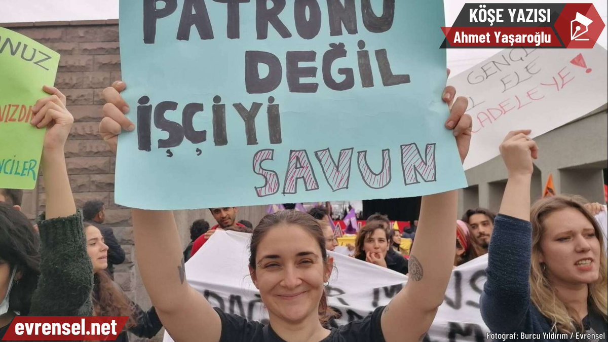 'Bir taraftan yumuşama türküleri söylenirken diğer taraftan dezenformasyon yasasından sonra “etki ajanlığı” yasası da hazırlanarak basın ve yayının, gerçeği açıklama peşinde koşan kesimlerin sesi soluğu temelli kesilmek isteniyor' ✒️Ahmet Yaşaroğlu yazdı evrn.sl/b4am6s