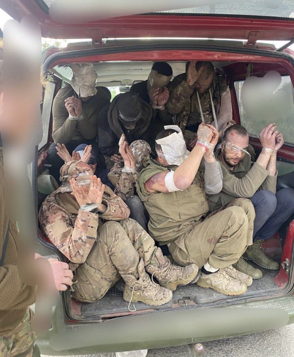 More Russian invaders captured in Kharkiv Oblast! They won’t be going home for a long time. But they will be safe and under the watch of Independant Humanitarian Organisations unlike Ukrainian POW’s