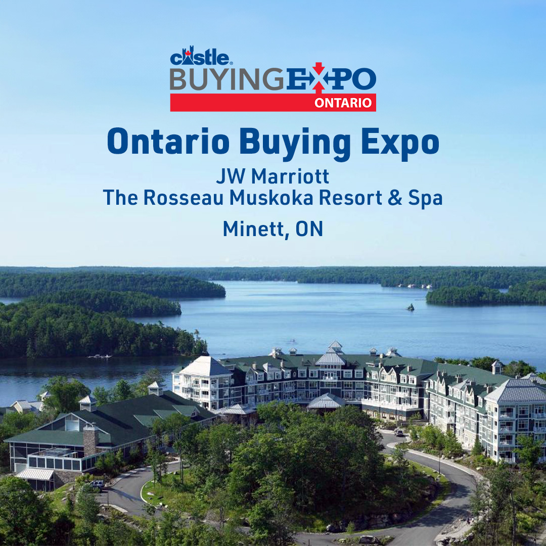 The Castle Ontario Buying Expo returns to the picturesque JW Marriott Lake Rosseau Resort & Spa in Muskoka, ON! Castle’s Buying Expos connect Castle Members with Key Vendor Partners through exclusive one-on-one expo meetings.