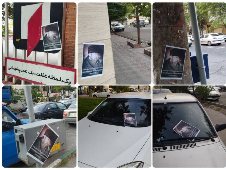 In #Tabriz, support for national activist Karim Ismailzadeh continues to grow. Leaflets bearing the slogan 'Freedom, Justice, National Government' alongside his picture have been posted in various locations around the city. 

#SouthAzerbaijan