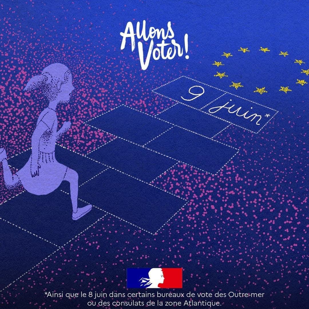 Visons les étoiles. 💫

Le 9 juin, #AllonsVoter ! 🇪🇺