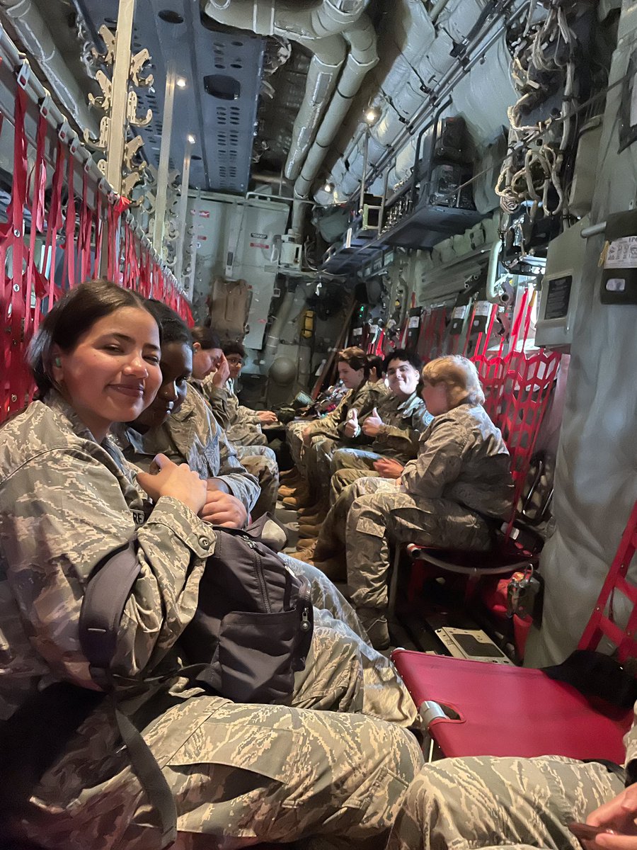 Today members of our cadet corps took to the sky in a C-130 stationed at the 193rd Special Operations Wing. During the flight our aircraft was refueled in air. Cadets had a blast. @MuhlHighSchool @MuhlJuniorHigh @muhlsd @PANationalGuard