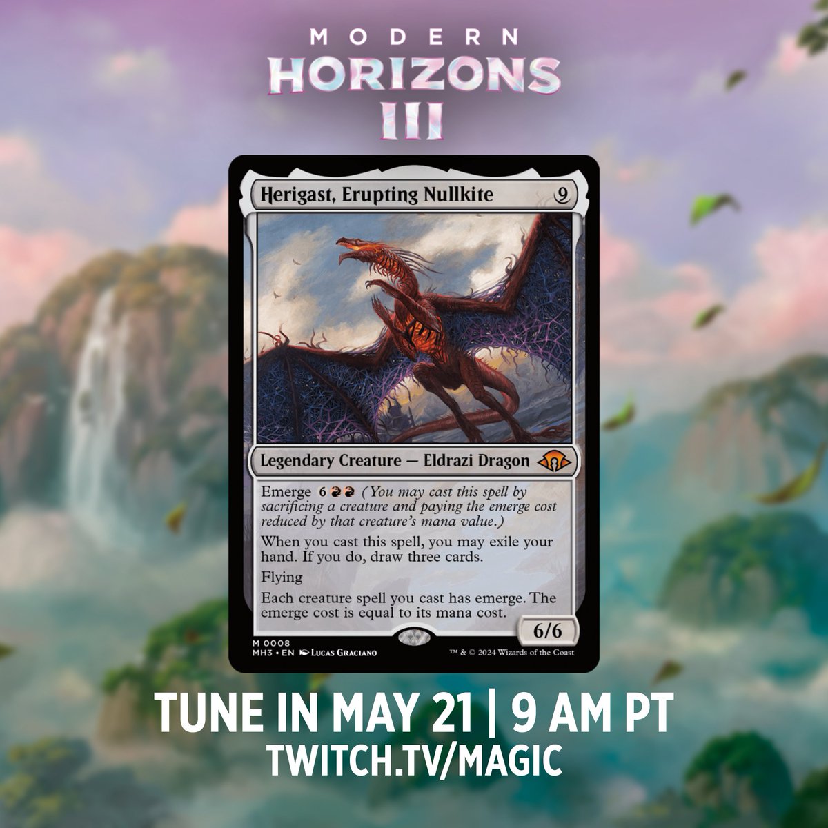Keep an eye on the skies, some powerful cards are coming your way! #MTGMH3  previews begin next week. Go straight to the source: https://t.co/SXUO8uZFbn