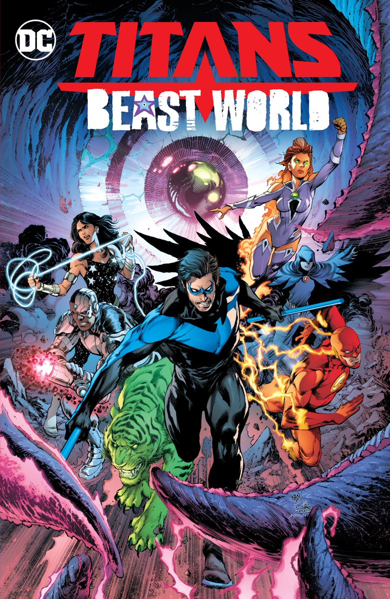 HUGE congrats and thank you to the brilliant artists and editors on Nightwing, Titans and Beast World. @Bruno_Redondo_F @NicolaScottArt @lukmeyer30 @fxstudiocolor_ @StephenByrne86 @bdanderson13, Travis Moore, Wes Abbott, @ms_brittanyjean @jesswchen and Jess Berbey!