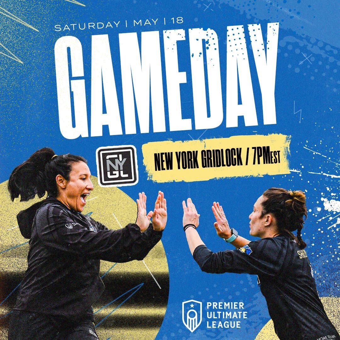 Philly_Surge's tweet photo. Top two and only undefeated teams in the North division are set to battle it out in NY

Catch us take on @ny_gridlock this weekend!! Stream the game live on @Ultiworld if you can’t make it  ⚡️🔔 https://t.co/1ZbCXAJoOm