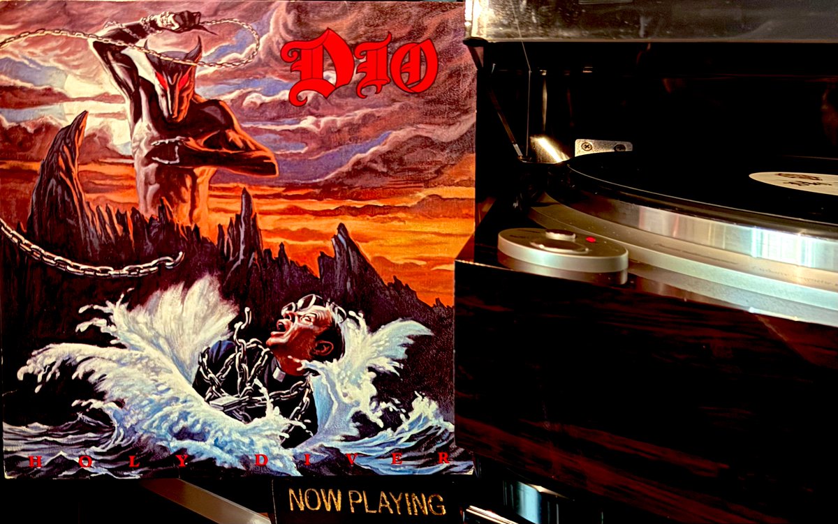Now spinning at Skylab: DIO - Holy Diver #NowPlaying #DIO #RJD #Vinyl
