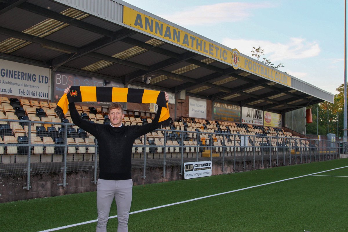 ⬛️🟨 NEW MANAGER 🟨⬛️
The club is delighted to announce Wullie Gibson as our new First Team Manager! ⬇️

annanathleticfc.com/new-manager-wu…