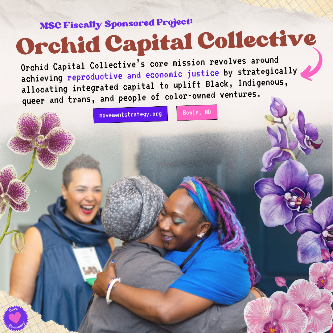 Orchid Capital Collective champions reproductive & economic justice by investing in BIPOC, queer, & trans-owned ventures. They're building a Care Economy from the ground up. 🌷 Celebrate motherhood & learn more this month: movementstrategy.org/Orchid-Capital…