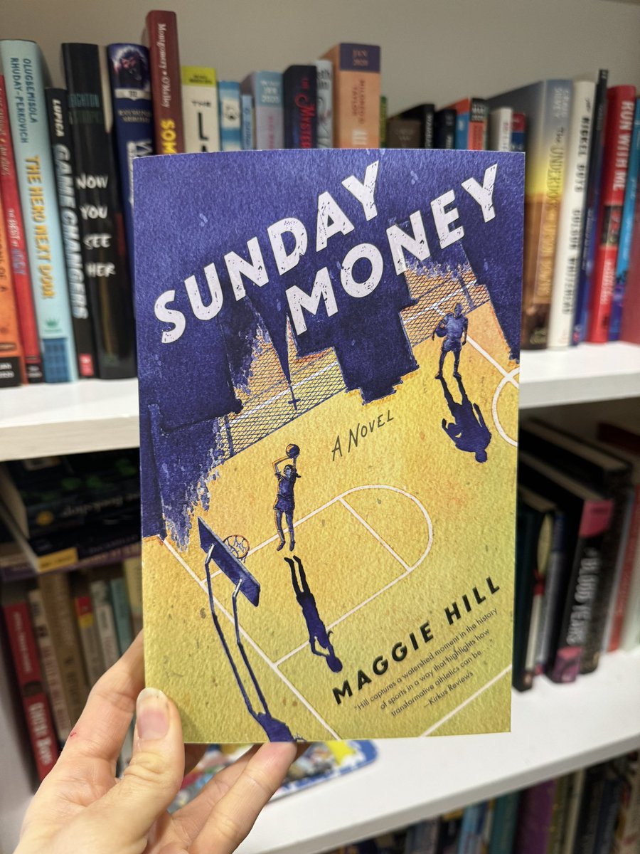 Sunday Money by Maggie Hill is a young adult historical fiction novel that explores big themes. Themes like identity, strained family relationships, alcoholism, loss and escape all against the backdrop of basketball in Brooklyn in the 1970’s. @BookSparks @maghil