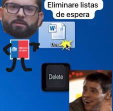 Son unos genios!!!! 🤬 Para eliminar la lista de espera en salud, solo había que borrarlos. *Delete, y listo*