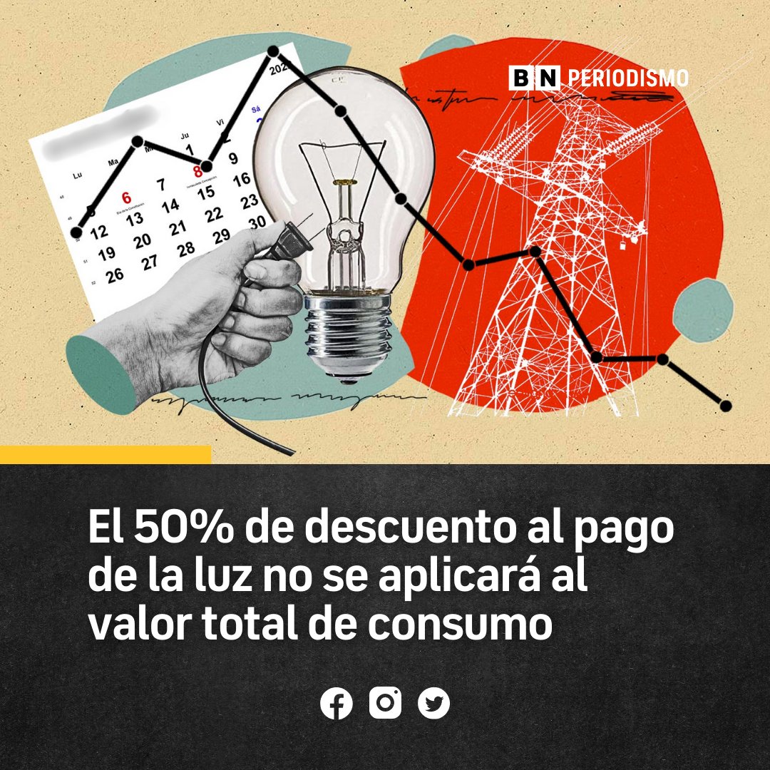 🕯️ En medio de la crisis energética que Ecuador vivió en abril, Daniel Noboa hizo el ofrecimiento de subsidiar el 50% del valor de las planillas. Sin embargo, este 'descuento' no se aplicará al valor total de consumo. 💸 El subsidio del 50% es aplicable solamente al consumo