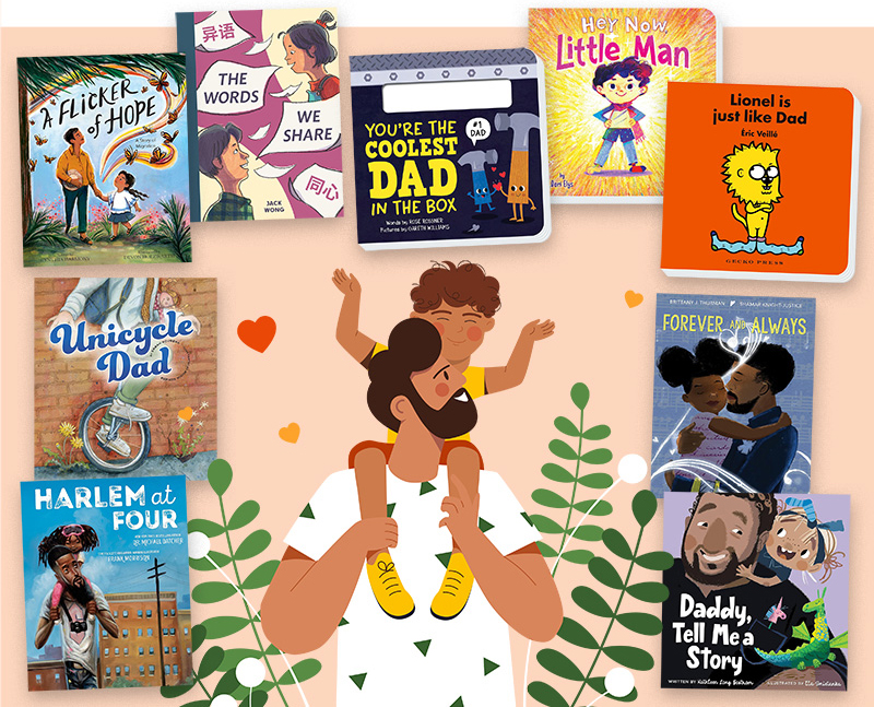 From going to work in faraway or dangerous jobs to walking with their kids around the neighborhood or reading bedtime stories, these fathers offer support and encouragement and set an example for their kids. ow.ly/2oe850REABG #BoardBooks #FathersDay #PictureBooks