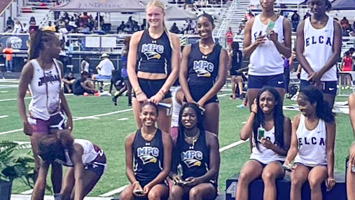 Our varsity #MPCTrackandField team had a spectacular showing at the #GHSA #StateChampionshipMeet. The team competed hard and achieved a 5th place finish overall. S. Smith took 1st overall in the 3200 meter and 3rd in the 1600 meter with #SchoolRecord times of 9:44.95 and 4:32.92.