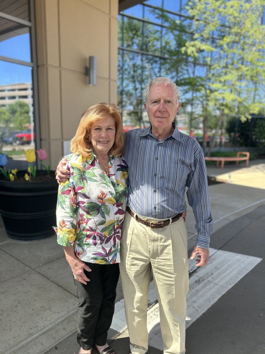 From the bottom of our hearts, thank you to Bob and Carolyn Sherman, and Carol Morse for their significant donation in memory of Robert William Sherman. Bob and Carol’s father, Robert, was an Ainad Shriner from Belleville, Ill. Pictured: Bob and Carolyn Sherman