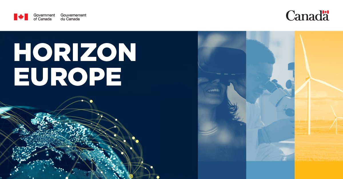 #HorizonEurope opens the door for Canada’s research and business communities to apply for funding to tackle some of the world’s biggest challenges. 

Learn how to apply: bit.ly/4b6VPuD